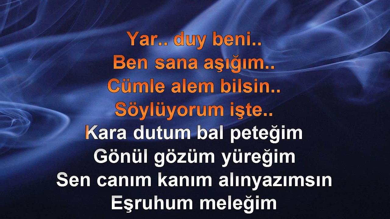 Cağatay Öztürk - Karadutum - 2014 TÜRKÇE KARAOKE