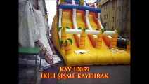 Kay 10059 - İkili Şişme Kaydırak / Ticari Şişme Kaydırak Modelleri
