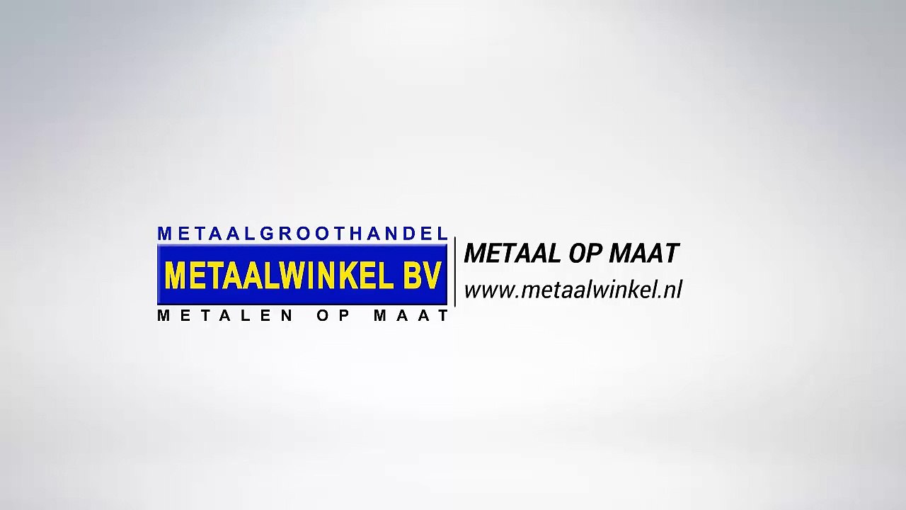 Buigen van metaal - Metaalwinkel