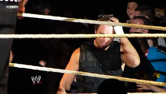 The Shield vs Daniel Bryan, Kane & Randy Orton (WWE House Show 06.02.2013)