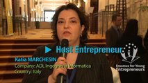 Erasmus for Young Entrepreneurs:  Katia Marchesin (Italian)