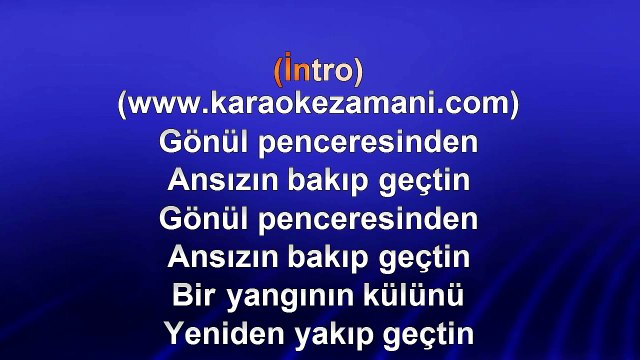 Candan Erçetin - Bir Yangının Külunü - 2004 TÜRKÇE KARAOKE