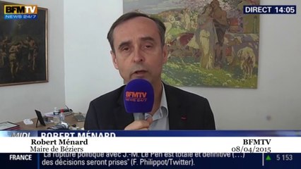 Robert Ménard : les dérapages de Le Pen, «une chance pour le FN»