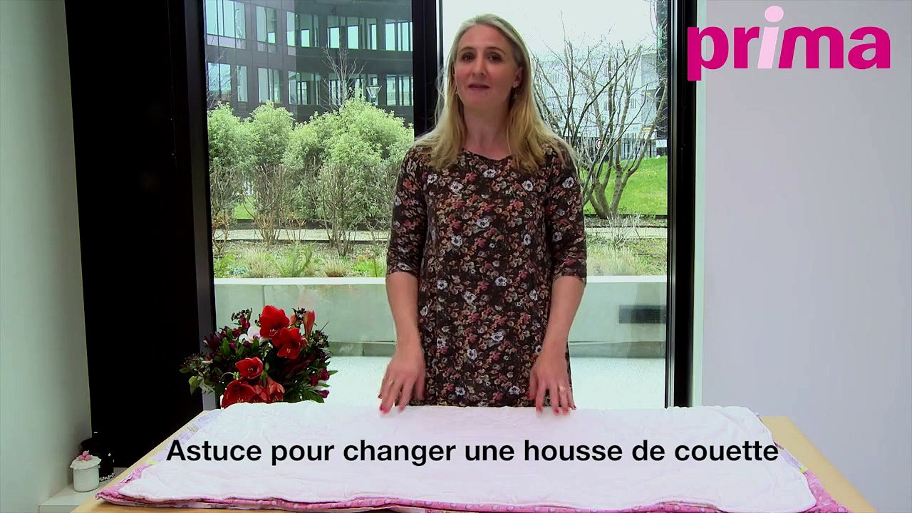 Comment changer une  housse de couette facilement ? Astuce maison