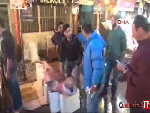 4 metre boyunda köpek balığı yakalandı