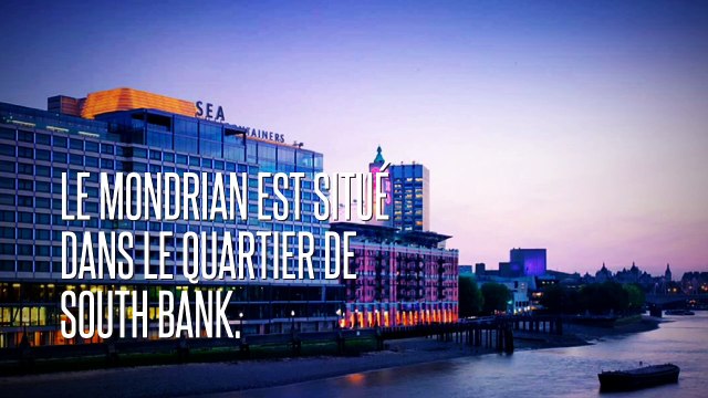 Une nuit à l'hôtel Mondrian de Londres