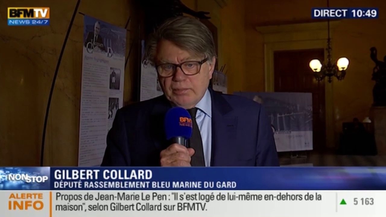Dérapage de Le Pen : Gilbert Collard monopolise les ondes