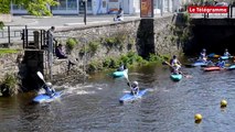 Lannion. UNSS : championnat de kayak sur le Léguer