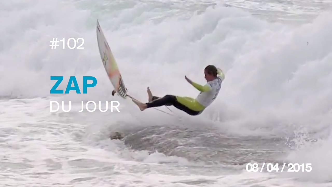 ZAP DU JOUR #102 : Une surfeuse sauve sa planche / Freeline skates / Jeu vidéo Vs réalité / Road Rage tronçonneuse /