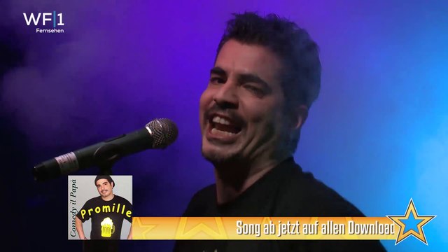 Comedy Il Papa in der TV-Musiksendung Star-Olymp Amber-Musikpromotion