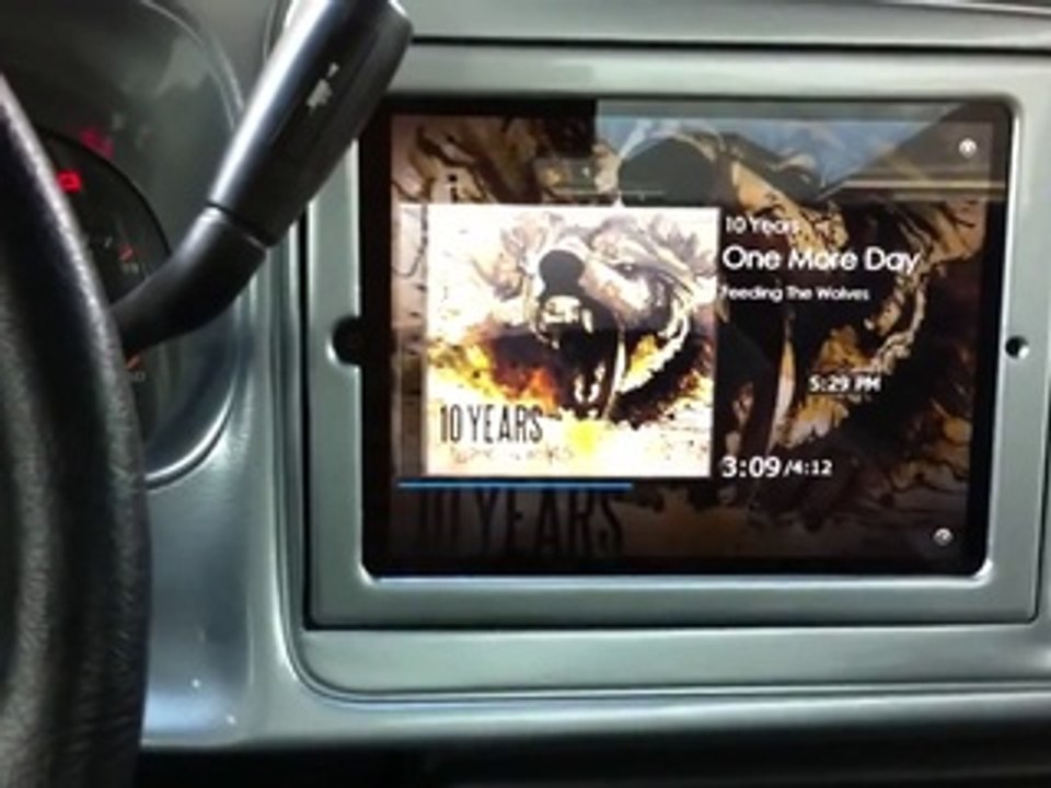 Motorized iPad 2 Install in Silverado