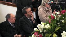 Napoli - L'addio a Lidia Croce, figlia di Benedetto (08.04.15)