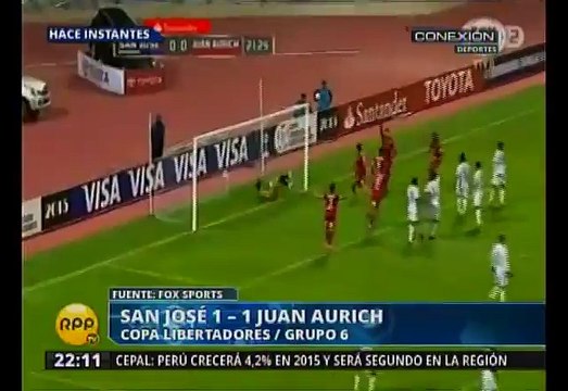Copa Libertadores: Juan Aurich empató 1-1 ante San José en Bolivia