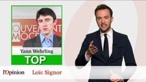Le Top Flop : Yann Wehrling estime être trop payé / Robert Ménard remet le pilori au goût du jour