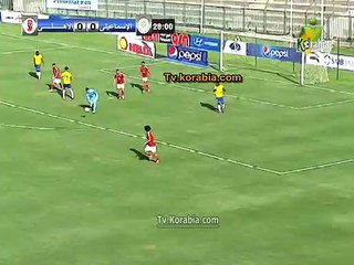 الفرص الضائعة في الشوط الأول في مباراة ( الاهلي والإسماعيلي )