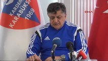 Kardemir Karabükspor Teknik Direktörü Vural Bu Takımın Ligde Kalma Umudu Var