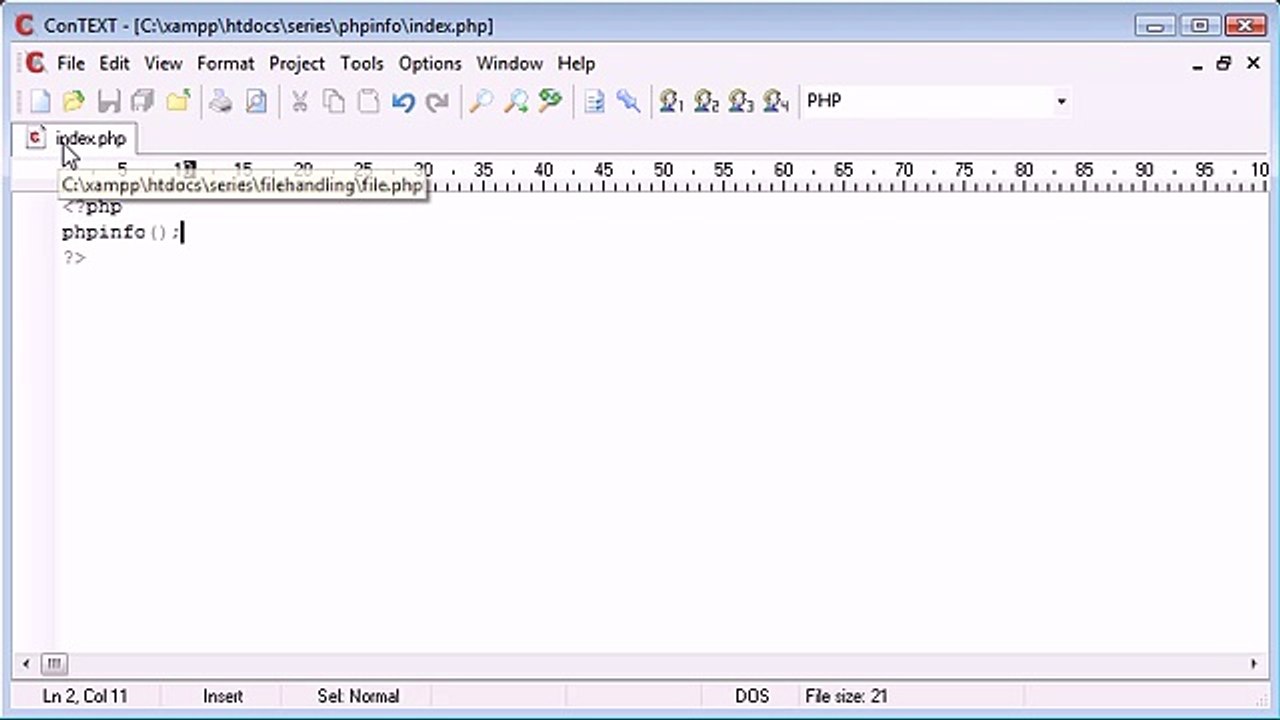 6 - The phpinfo Function_‏