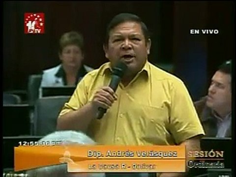 Estas fueron las palabras del diputado Andrés Velásquez sobre Venezuela y Guayana