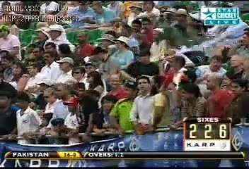 Hong Kong Super Sixes 2011 Umer Akmal 52 from 11 balls vs India