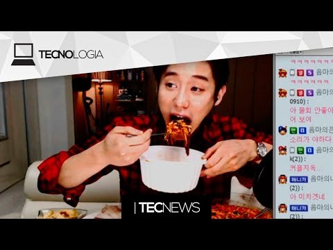 Coreanos ganham dinheiro jantando em livestream / Estão pirateando processadores de PCs | TecNews