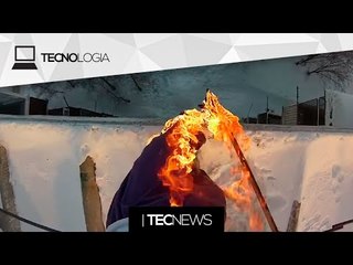 Russo coloca fogo no próprio corpo e pula de um prédio de 30m / Mulher é demitida pelo Twitter