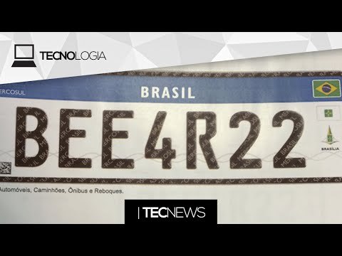 Novo padrão de placas de carro no Brasil / Claro foi multada em R$ 2 milhões | TecNews