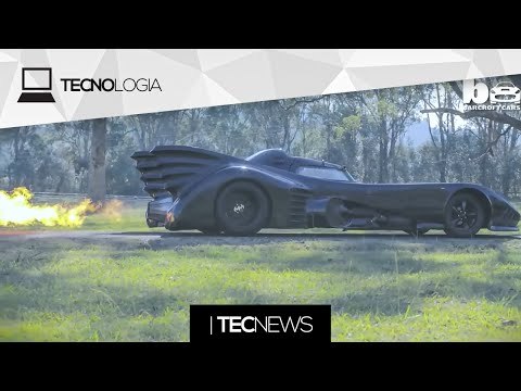 Australiano construiu seu próprio Batmóvel / Veja a moto elétrica mais rápida do mundo | TecNews