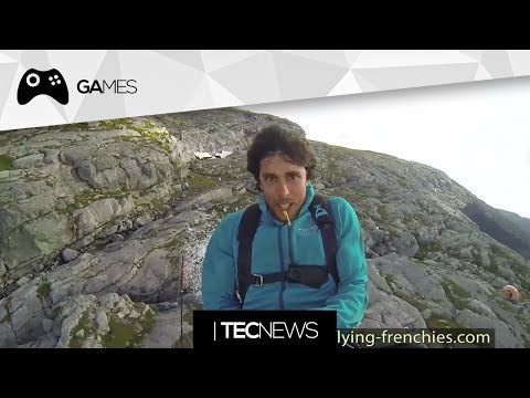 Angry Birds real: Homem se lança da montanha usando estilingue / PS4, o líder | TecNews