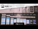 LG brinca com iPhones 6 que estão entortando / iPhone 6 vs todos iPhones | TecNews