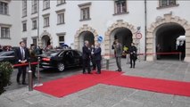 Letonya Cumhurbaşkanı Berzins, Viyana'da