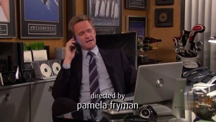 Barney receives a phone call about Ted