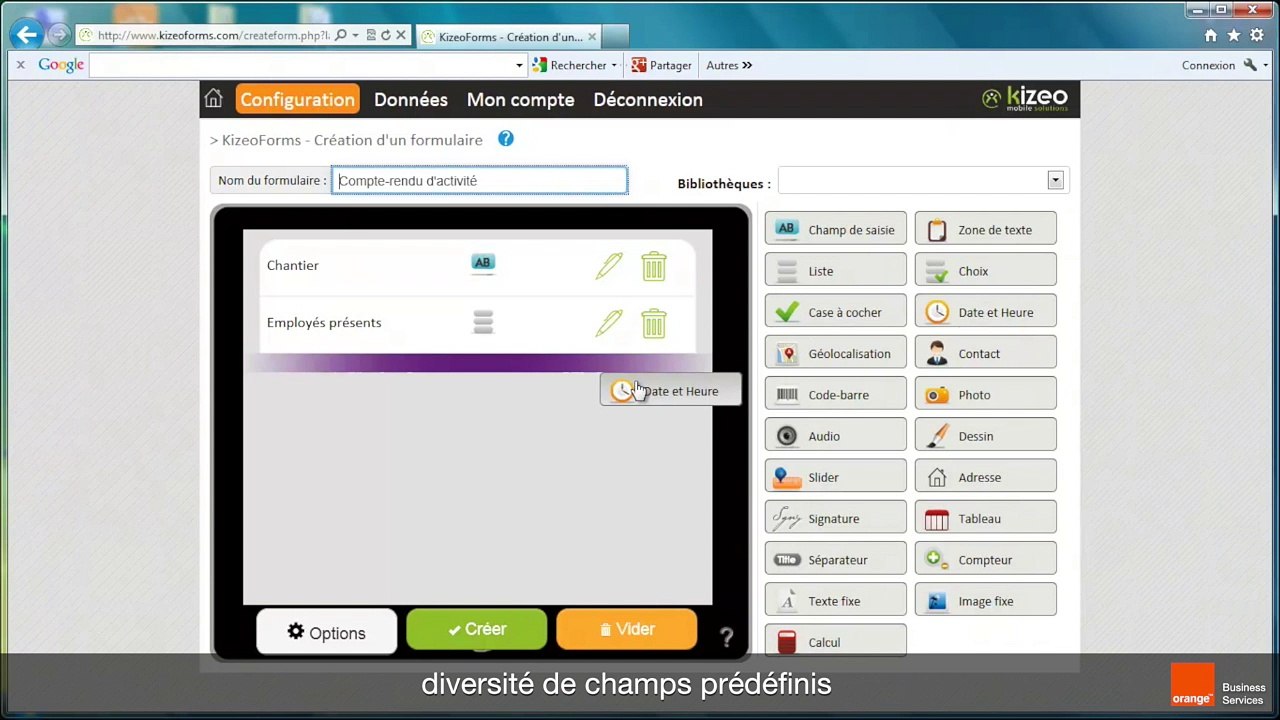 tutoriel Kizeo Forms