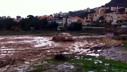 Subaru WRX STI in mud