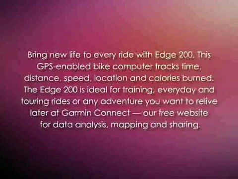 Garmin Edge 200 GPS-Enabled Bike Computer