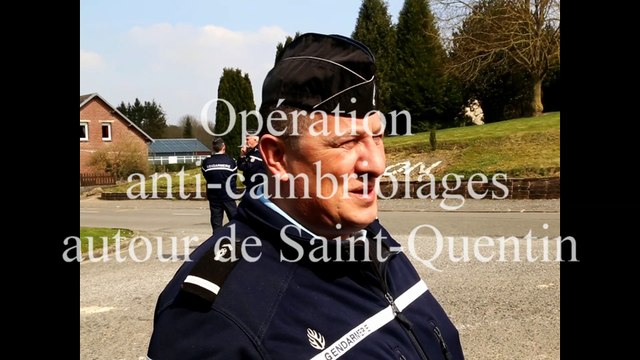 Opération anti-cambriolages autour de Saint-Quentin