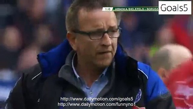 Junglas M Goal Bielefeld 1 - 0 Monchengladbach DFB Pokal 8-4-2015