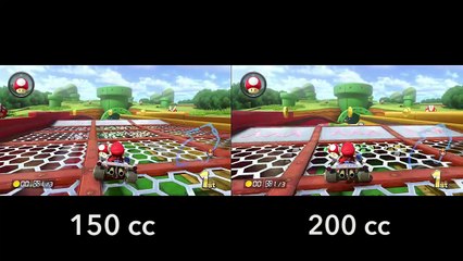 Mario Kart 8 - Egout Piranha [150cc vs. 200cc]