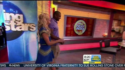 Michael Sam & Peta Murgatroyd On Good Morning America