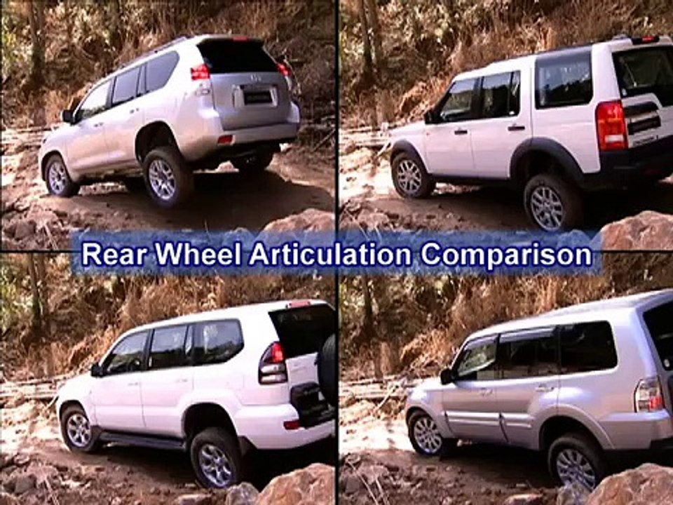 Toyota Land Cruiser 150 vs Land Rover Discovery 3 vs Mitsubishi Pajero -  Stability - video Dailymotion
