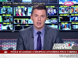 Nacionalni dnevnik u 18.30 (sreda, 08-Apr-2015)