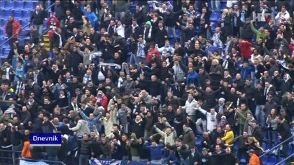 Dinamo - Rijeka 2-1, golovi i par šansi, 08.04.2015. HD