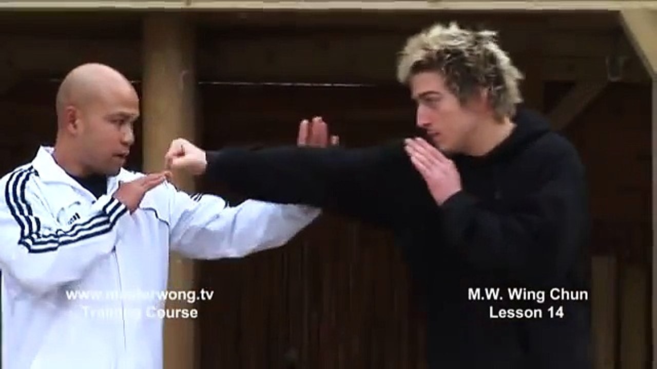 Wing Chun for beginner lesson 14- basic hand exercise- block a straight pun