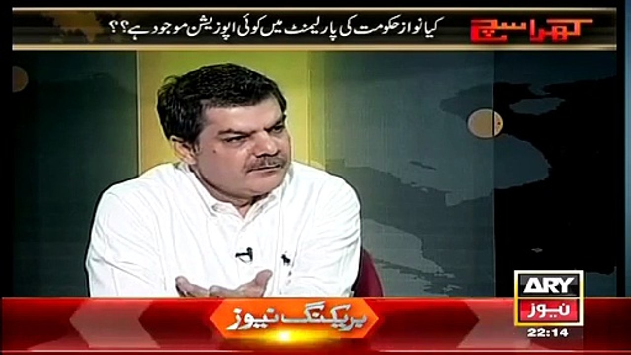 Kharra Sach (Shaikh Rasheed Ahmed Exclusive Interview..!!) – 8th April 2015