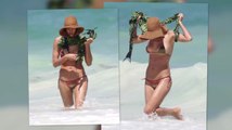 Irina Shayk Shows Off Her Sexy Beach Body In Mexico