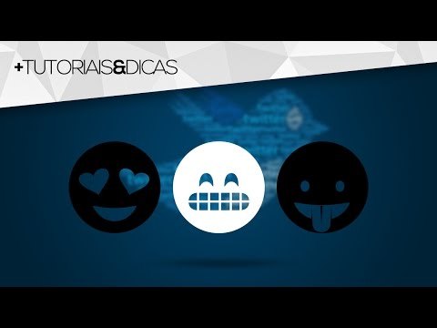 Como colocar emoticons (carinhas felizes ou não :P ) no Twitter
