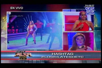 SEM - VIP: La Suka en su primer show de la noche.