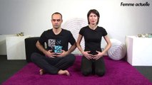 Cours de Yoga avec Peggy et Jeff : la respiration ventrale (séance 1)