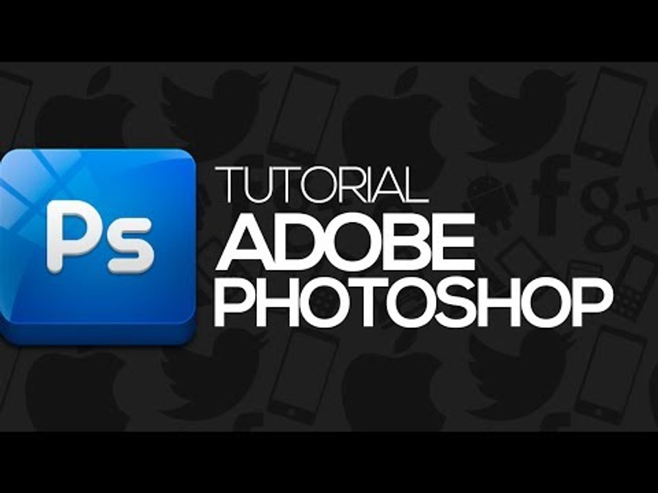 Tutorial Photoshop: Criando capa para canal de tutoriais