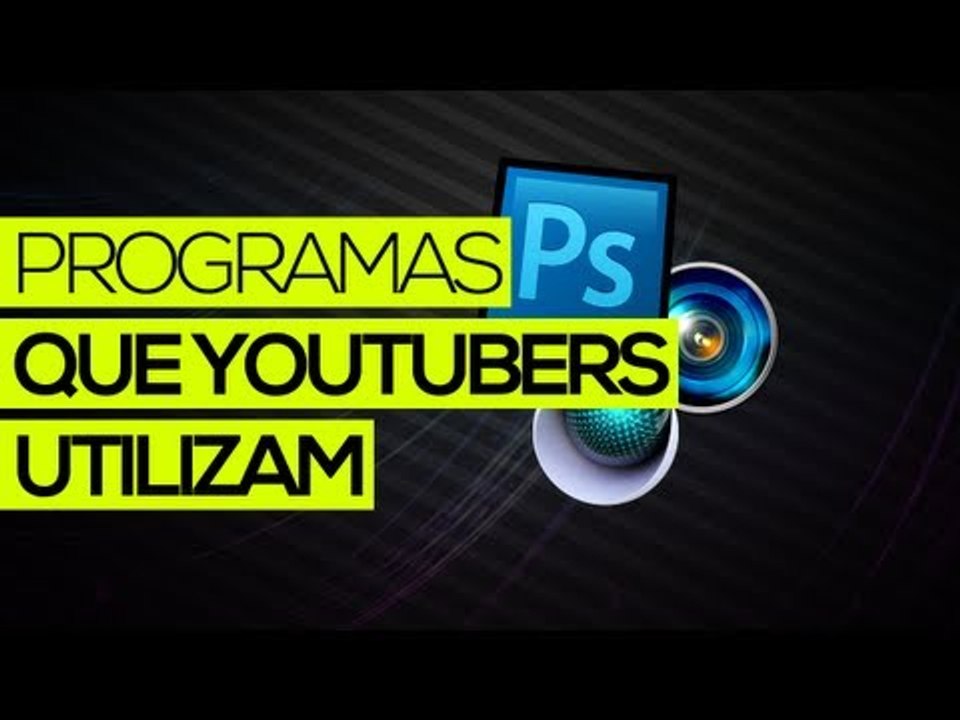 Como conseguir os programas de edição de vídeo/imagem