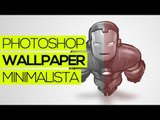 Tutorial Photoshop: Como fazer um wallpaper minimalista